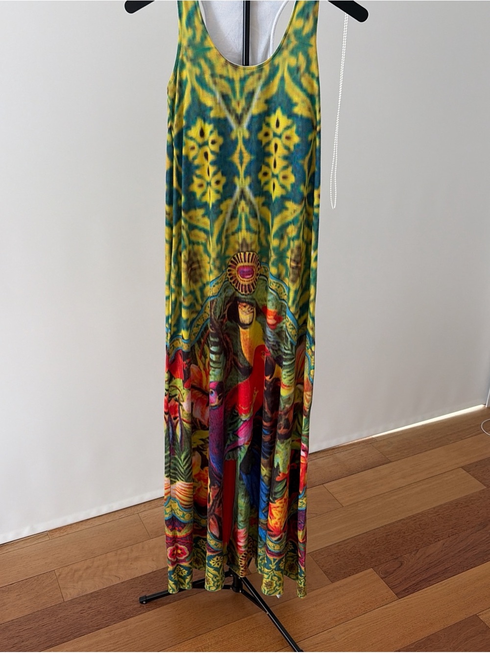 Vibrant Multicolor Boho Maxi Dress